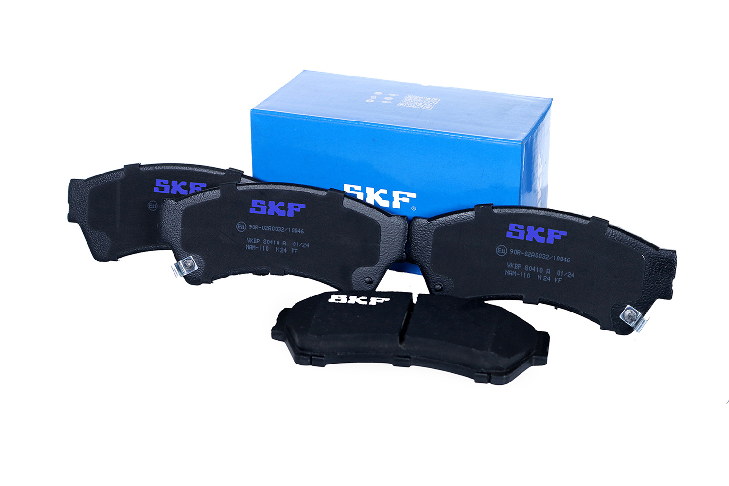 stabdžių trinkelių rinkinys, diskinis stabdys - VKBP 80410 A SKF